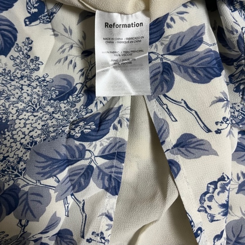 Reformation Juliette Dress in Pompadour - Picture 5 of 5